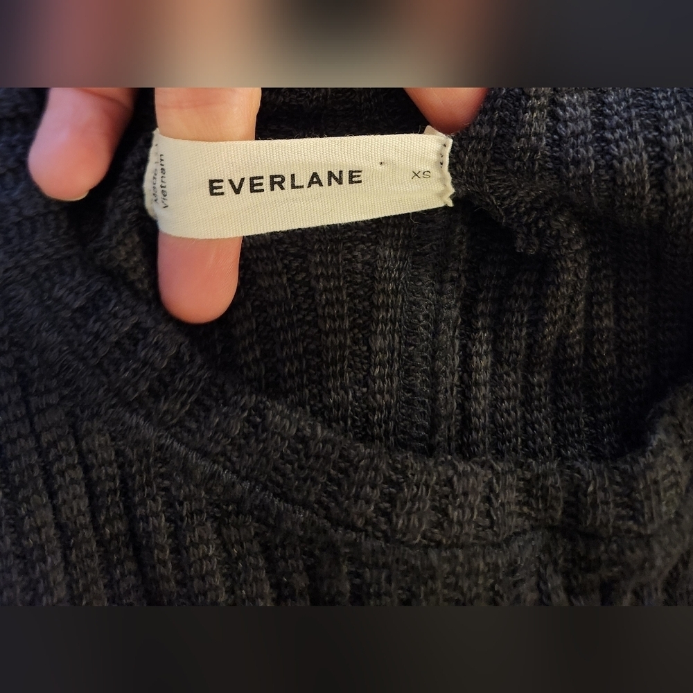 Everlane Charcoal Color Dress Size XS - Picture 5 of 7